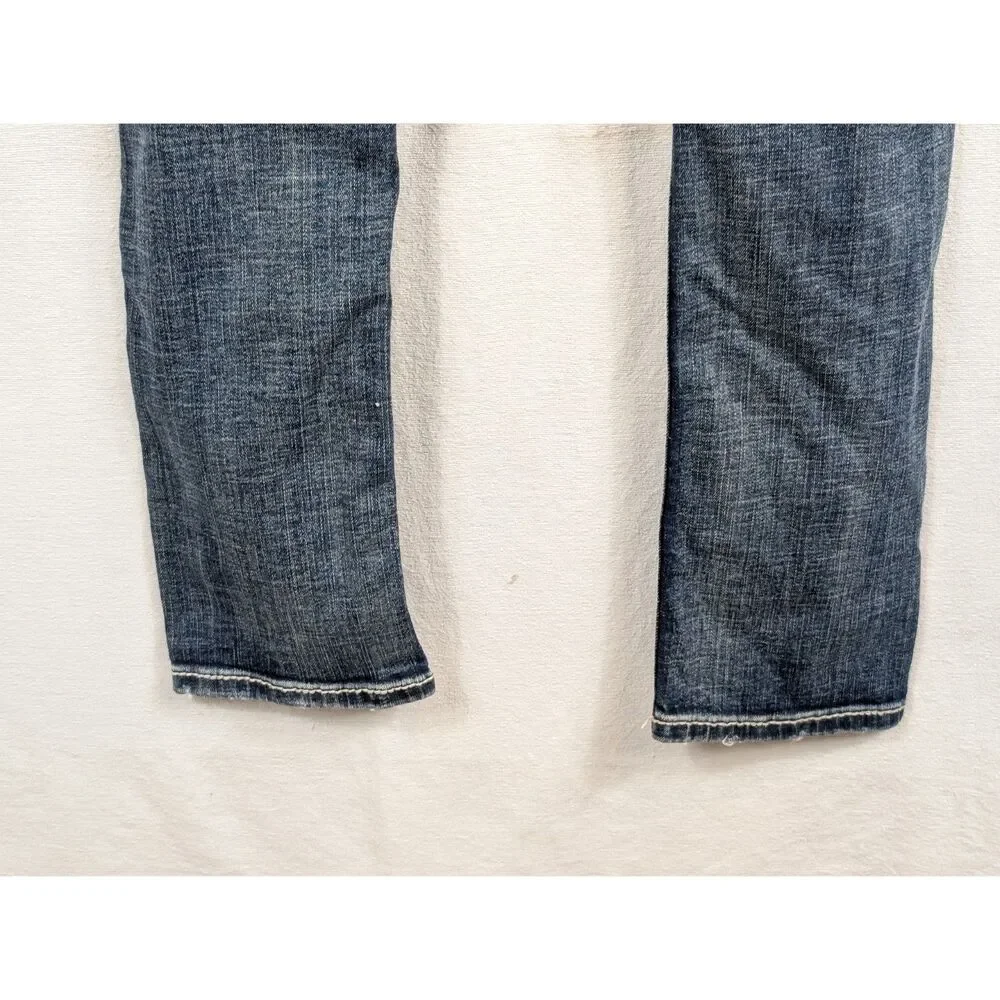 BKE Alec Straight Stretch Jeans Blue Men's/Boys Size 27R